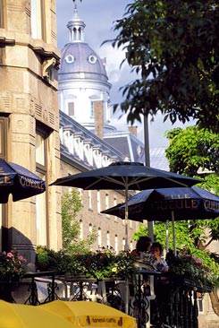 Terraza en la caille Saint-Denis